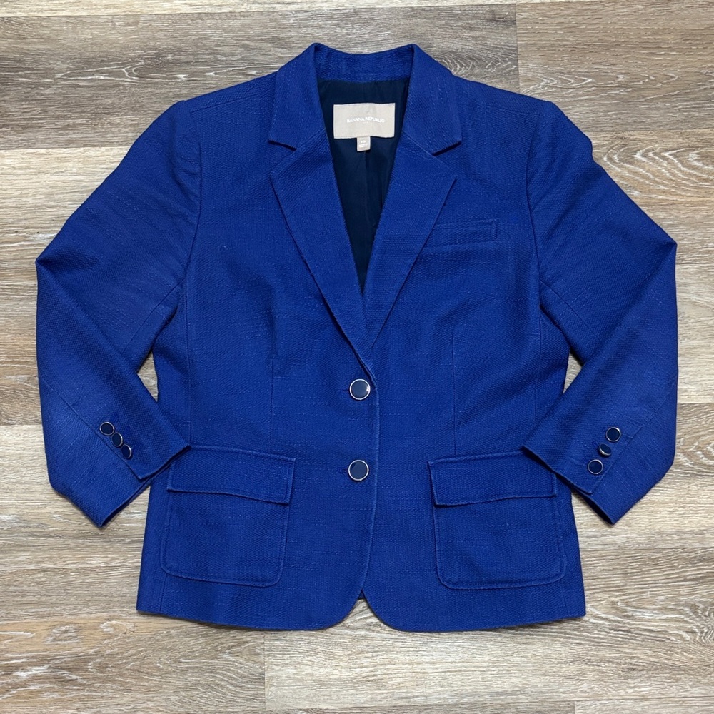 Banana Republic Royal Blue Women's Blazer